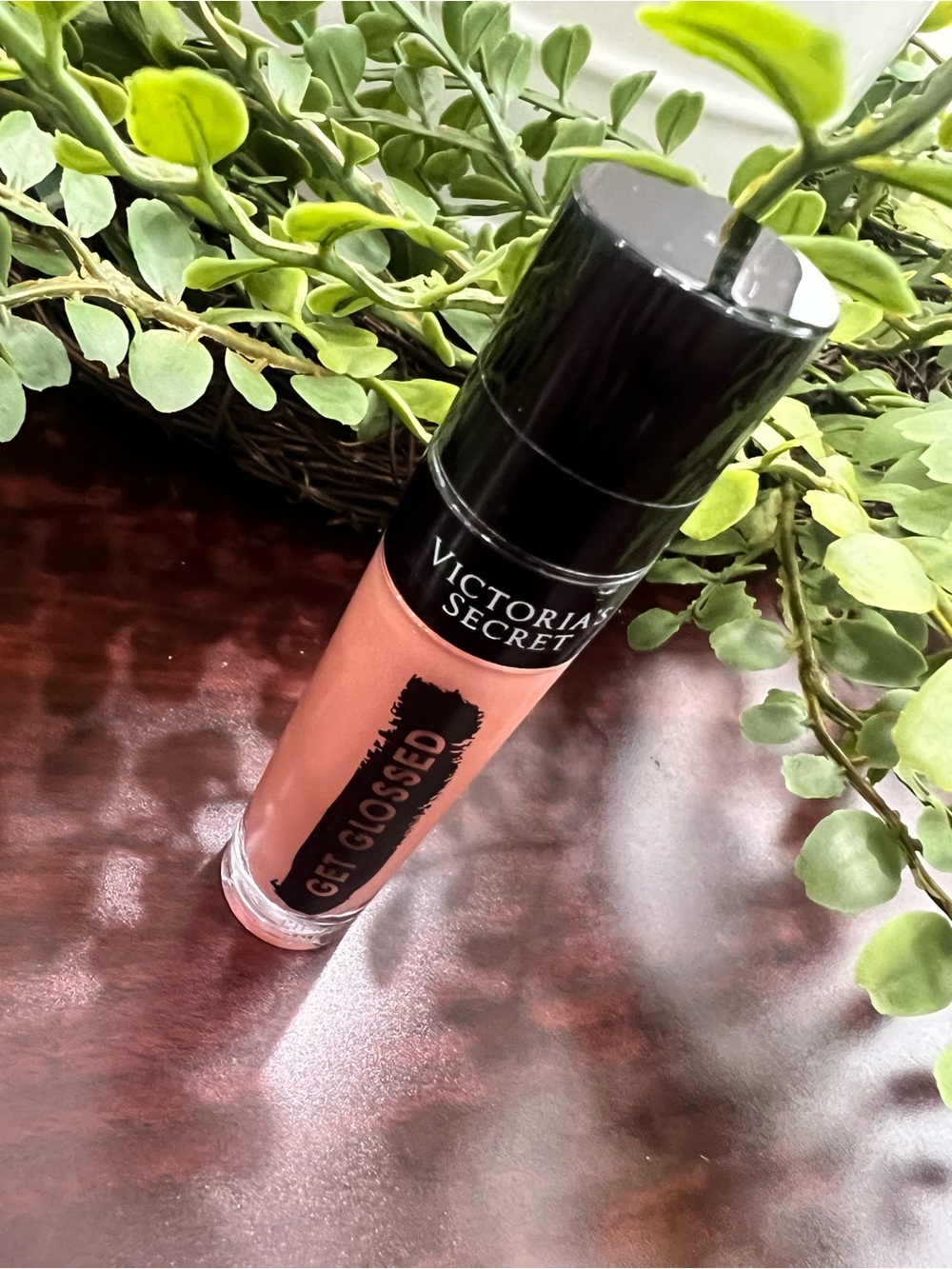 Victoria's Secret Nude Peach Gel Glossed Lip Gloss